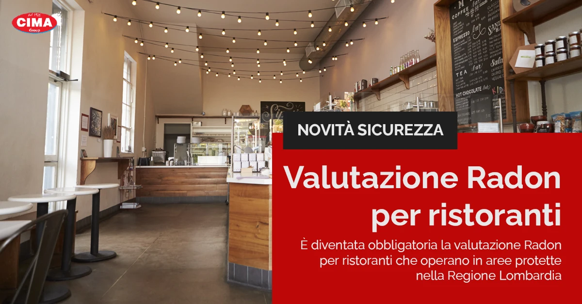 D.Lgs. 101/2020: obbligo di valutazione Radon per ristoranti in aree protette in Lombardia